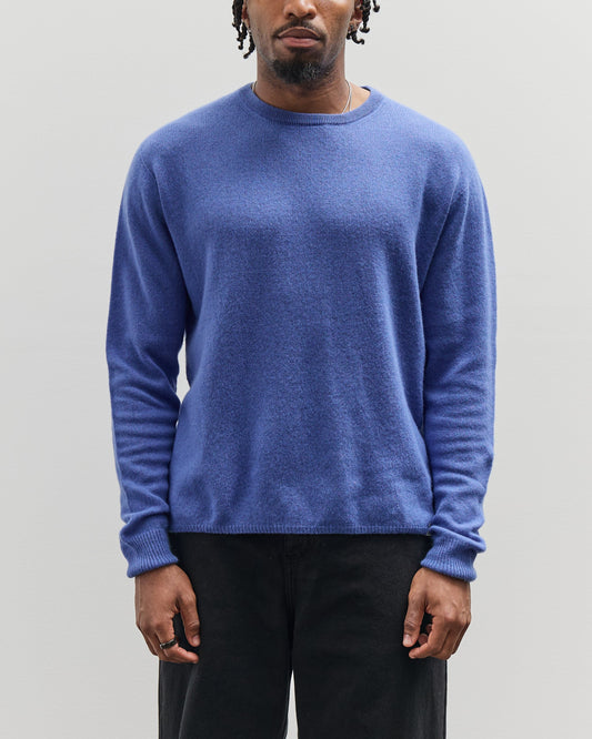 Merz b. Schwanen Knitted Longsleeve, Washed Blue