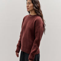 Merz b. Schwanen Crew Neck Pullover, Bark Brown