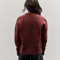 Merz b. Schwanen Crew Neck Pullover, Bark Brown