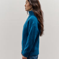 Merz b. Schwanen Turtleneck Pullover, Carbon Blue