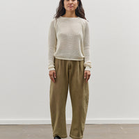 Merz b. Schwanen Crochet Knit Pullover, Nature