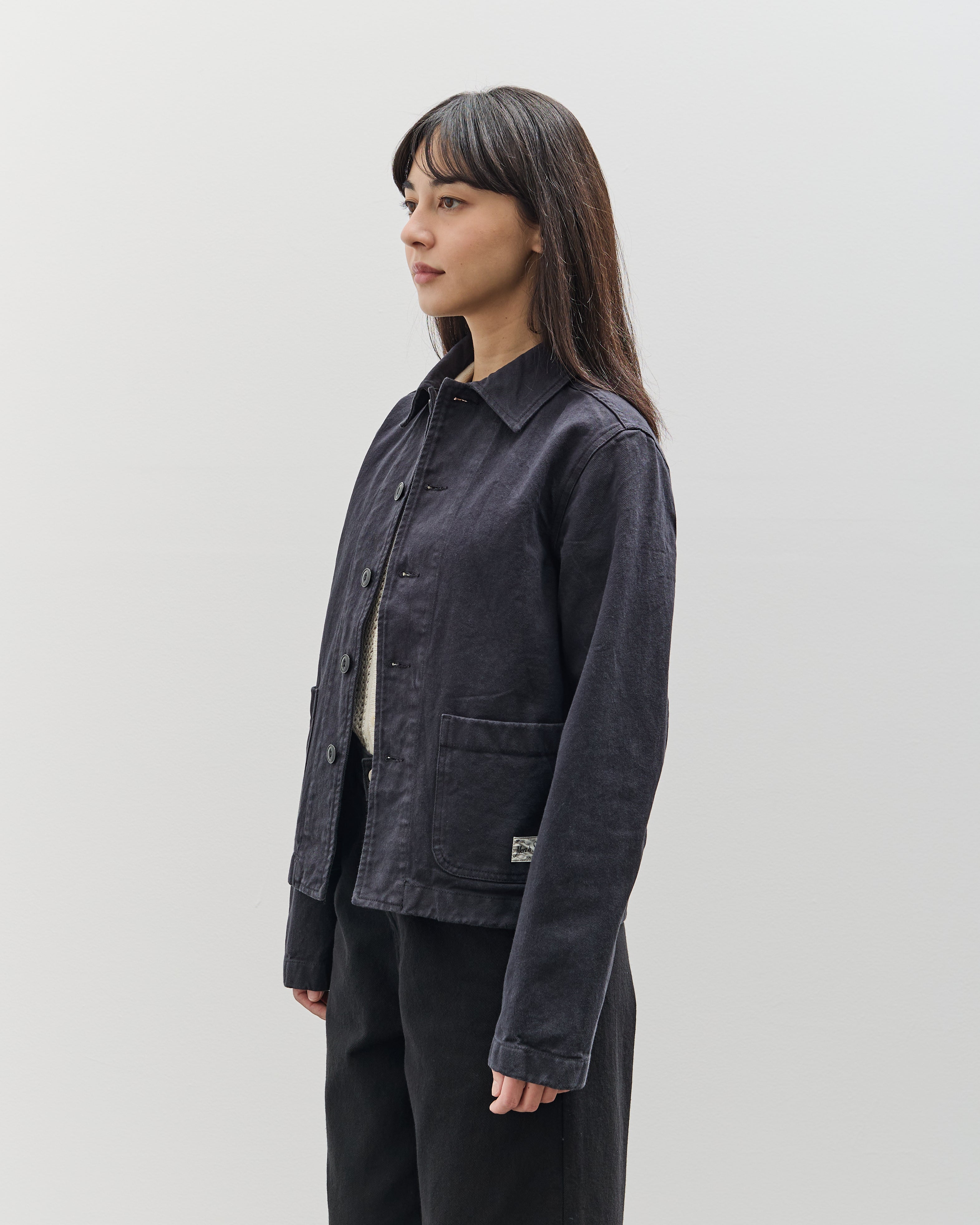 Merz b. Schwanen Cropped Jacket, Charcoal – Glasswing