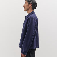 Merz b. Schwanen Unisex Cropped Jacket, Ink Blue
