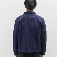Merz b. Schwanen Unisex Cropped Jacket, Ink Blue