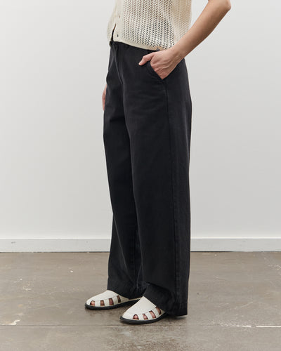 Merz b. Schwanen High Rise Chino, Black