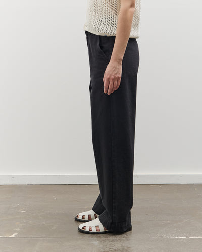 Merz b. Schwanen High Rise Chino, Black