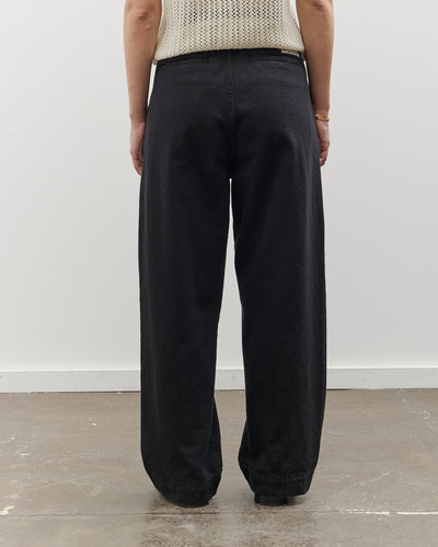 Merz b. Schwanen High Rise Chino, Black