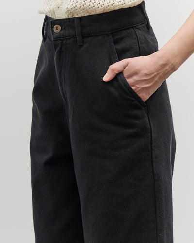 Merz b. Schwanen High Rise Chino, Black