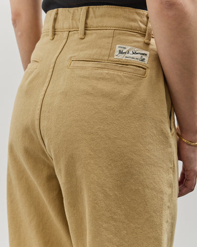 Merz b. Schwanen High Rise Chino, Light Khaki