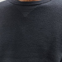 Merz b. Schwanen Ribbed Pullover, Deep Black