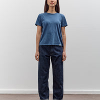 Merz b. Schwanen Soft Pima Cotton Women's T-Shirt, Indigo Color