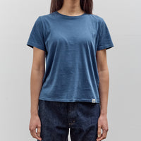 Merz b. Schwanen Soft Pima Cotton Women's T-Shirt, Indigo Color