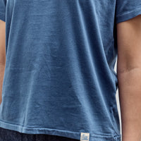 Merz b. Schwanen Soft Pima Cotton Women's T-Shirt, Indigo Color