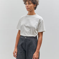 Merz b. Schwanen Boxy Cropped Fit Tee, White