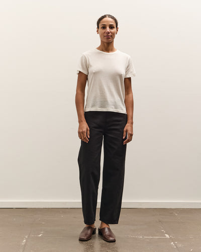 Merz b. Schwanen T-Shirt, Cotton / Cashmere, Nature