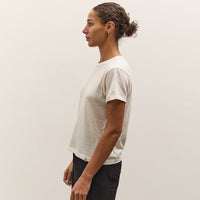 Merz b. Schwanen T-Shirt, Cotton / Cashmere, Nature