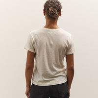 Merz b. Schwanen T-Shirt, Cotton / Cashmere, Nature