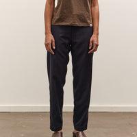 Merz b. Schwanen 1955s Refined Wool Cotton Chino Pant, Dark Navy