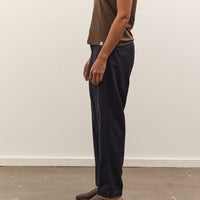 Merz b. Schwanen 1955s Refined Wool Cotton Chino Pant, Dark Navy