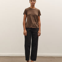 Merz b. Schwanen Pima Cotton T-shirt, Chocolate