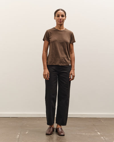 Merz b. Schwanen Pima Cotton T-shirt, Chocolate