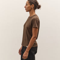 Merz b. Schwanen Pima Cotton T-shirt, Chocolate