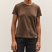 Merz b. Schwanen Pima Cotton T-shirt, Chocolate