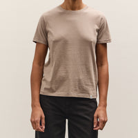 Merz b. Schwanen Crew T-Shirt, Organic Pima Cotton, Faded Grain
