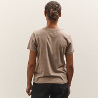 Merz b. Schwanen Crew T-Shirt, Organic Pima Cotton, Faded Grain