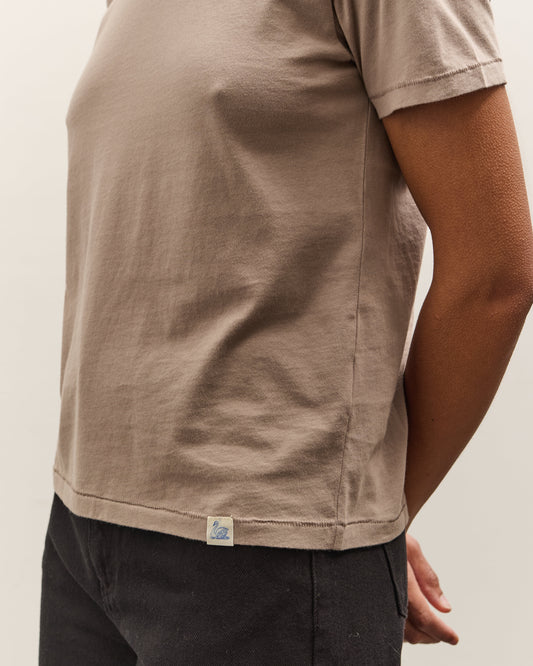 Merz b. Schwanen Crew T-Shirt, Organic Pima Cotton, Faded Grain