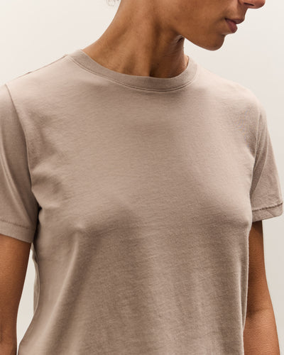 Merz b. Schwanen Crew T-Shirt, Organic Pima Cotton, Faded Grain