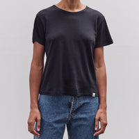 Merz b. Schwanen Cotton-Cashmere T-Shirt, Deep Black