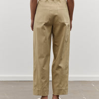 Mijeong Park Belted Barrel Leg Pants, Camel