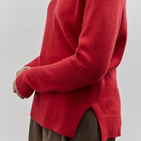 Mijeong Park Cashmere Blend Crewneck, Red