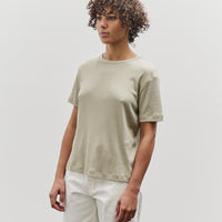 Mijeong Park Cotton Tencel Ribbed T-Shirt, Light Khaki