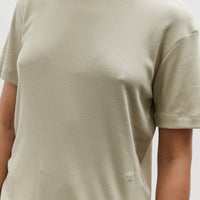 Mijeong Park Cotton Tencel Ribbed T-Shirt, Light Khaki