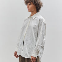 Mijeong Park Crinkled Oversized Shirt, White