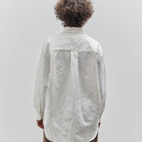 Mijeong Park Crinkled Oversized Shirt, White