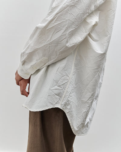 Mijeong Park Crinkled Oversized Shirt, White