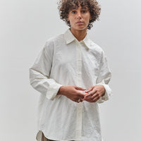Mijeong Park Crinkled Oversized Shirt, White