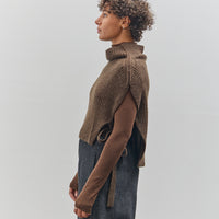 Mijeong Park Neck Warmer, Olive Brown