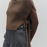 Mijeong Park Neck Warmer, Olive Brown