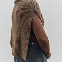 Mijeong Park Neck Warmer, Olive Brown