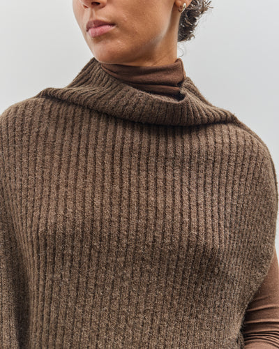 Mijeong Park Neck Warmer, Olive Brown