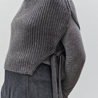 Mijeong Park Neck Warmer, Charcoal