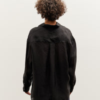 Mijeong Park Organza Sheer Blouse, Black