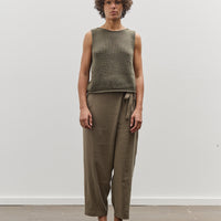 Mijeong Park Wrap Pants, Olive