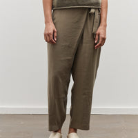 Mijeong Park Wrap Pants, Olive