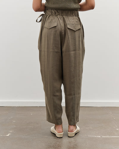 Mijeong Park Wrap Pants, Olive