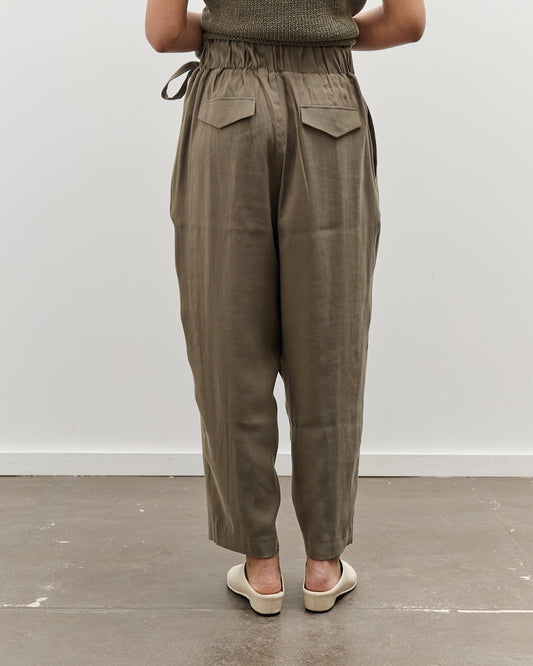 Mijeong Park Wrap Pants, Olive